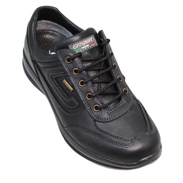 Wanderschuhe Airwalker, Leder Herren Schwarz 44 von Grisport