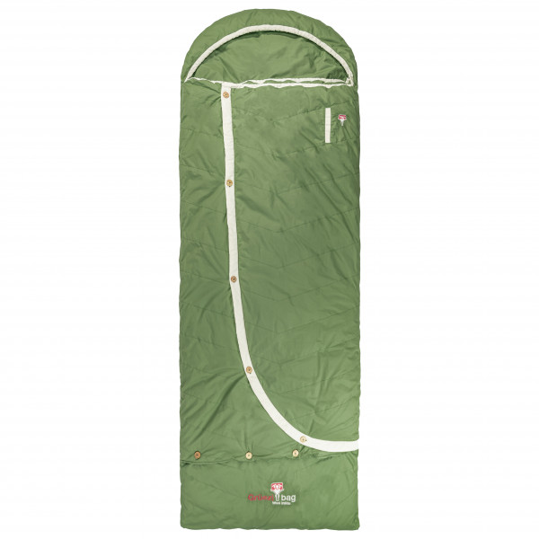 Grüezi Bag - Biopod DownWool Nature Comfort - Daunenschlafsack Gr 185 cm grün Grüezi Bag - Biopod DownWool Nature Comfort - Daunenschlafsack Gr 185 cm grün von Grüezi Bag