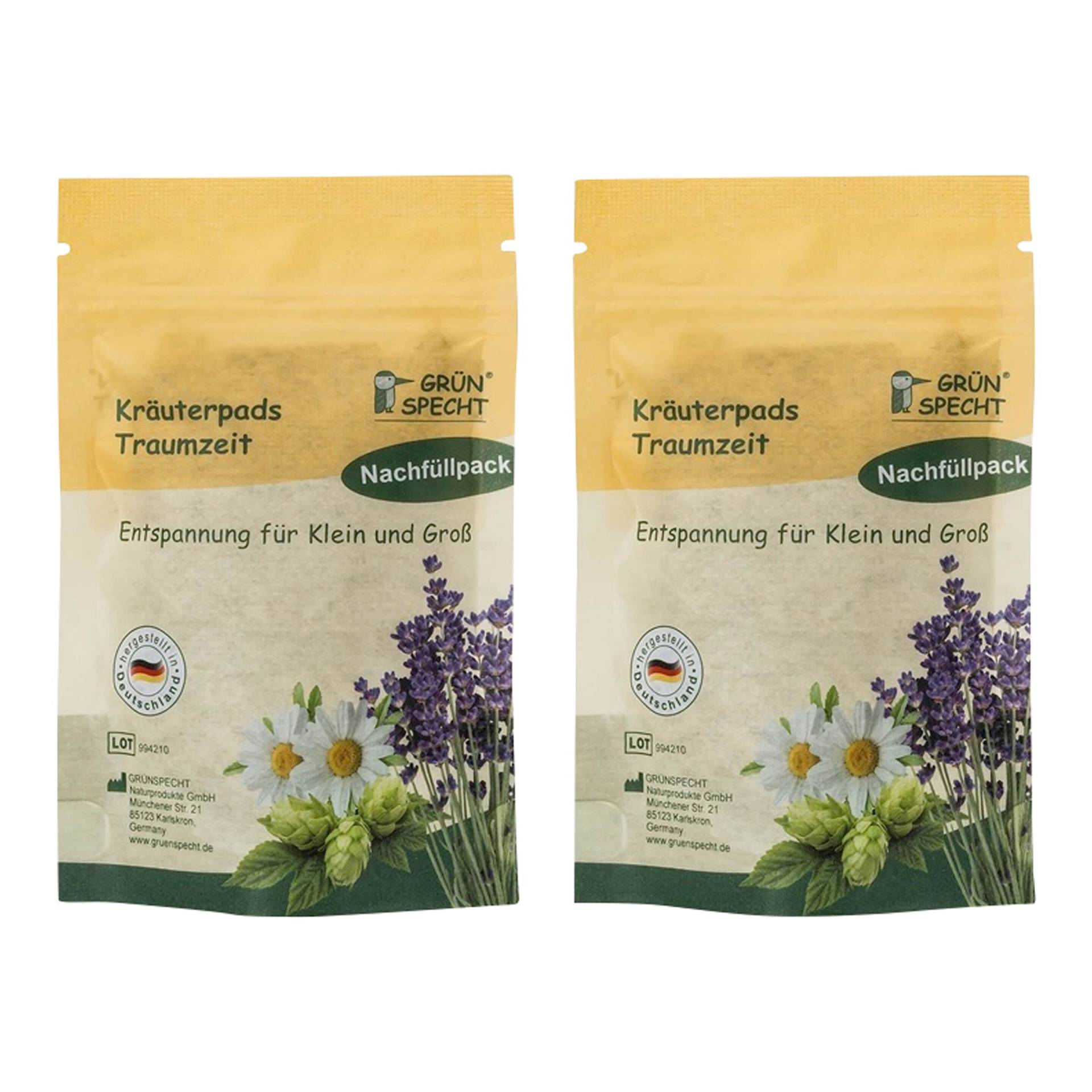 6er-Pack Kräuterpads Traumzeit 6er-Pack Kräuterpads Traumzeit von Grünspecht