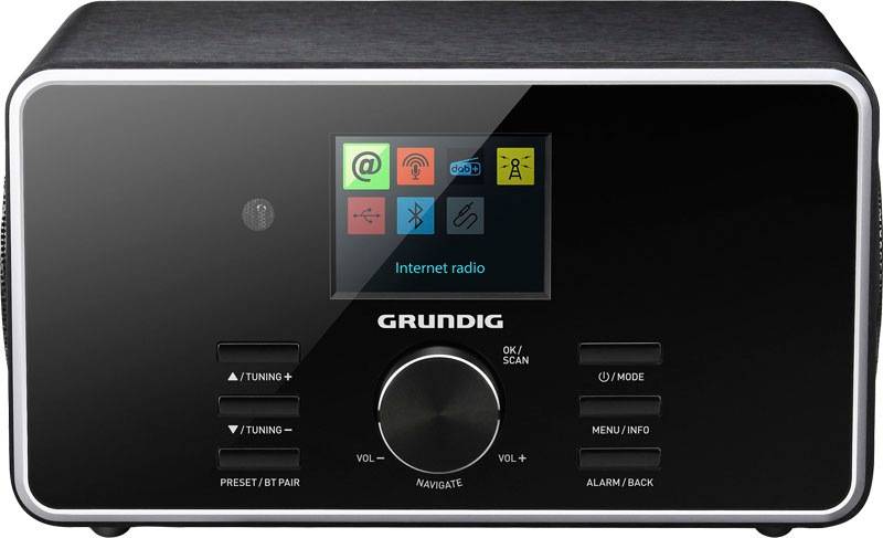 Grundig Internet-Radio »DTR 5000 X«, (Bluetooth-WLAN Digitalradio (DAB+)-FM-Tuner-Internetradio-FM-Tuner mit RDS 14 W) von Grundig