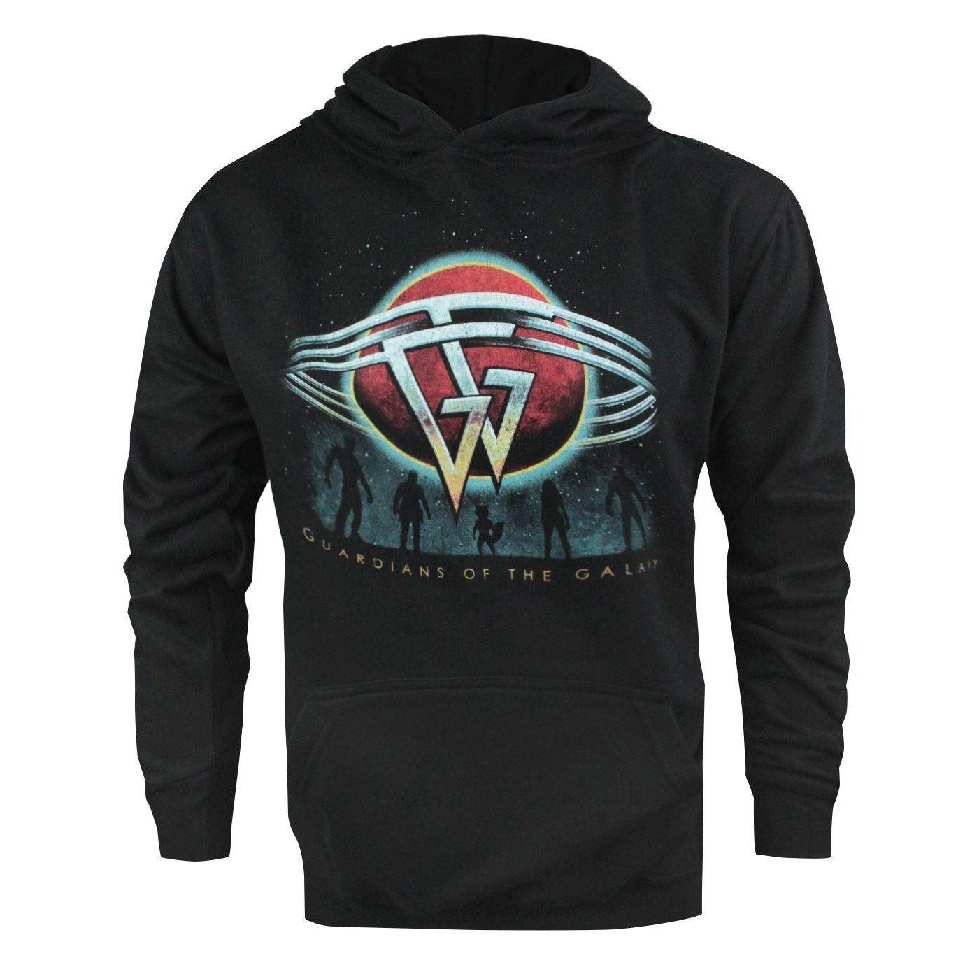 Kapuzenpullover Herren Schwarz M von Guardians Of The Galaxy