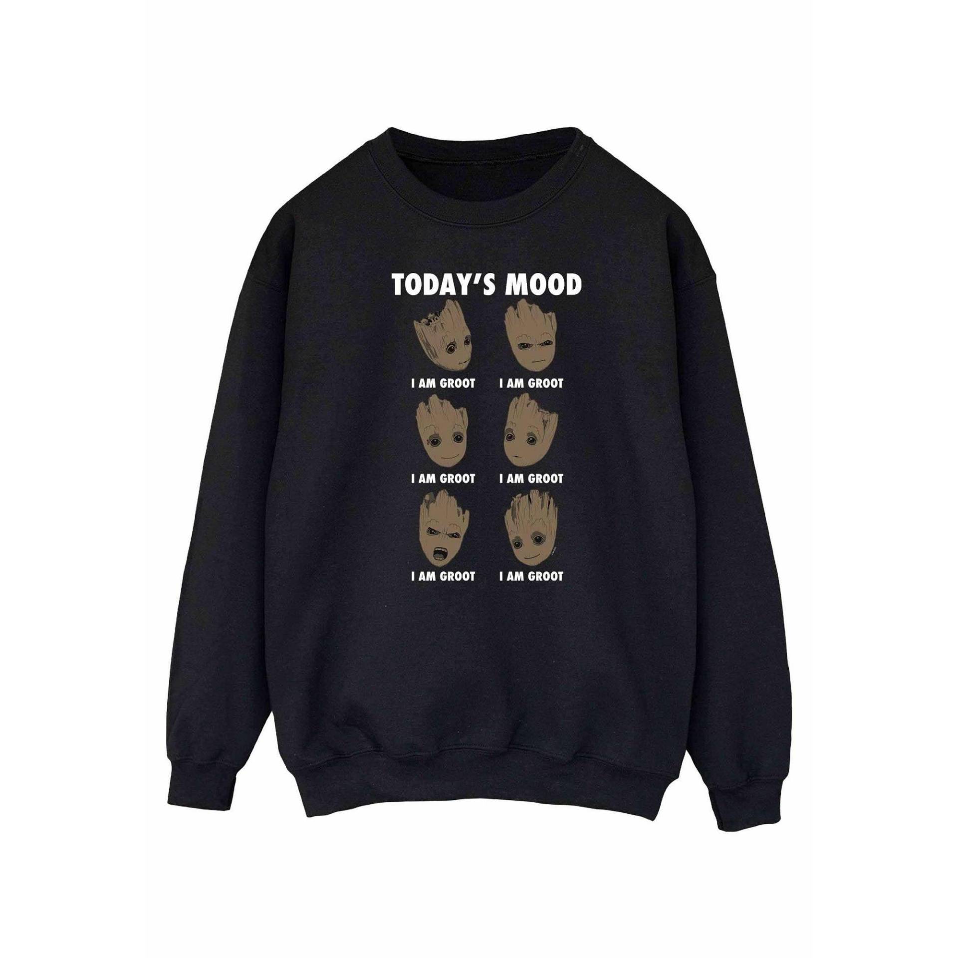 Today's Mood Sweatshirt Damen Schwarz M von Guardians Of The Galaxy