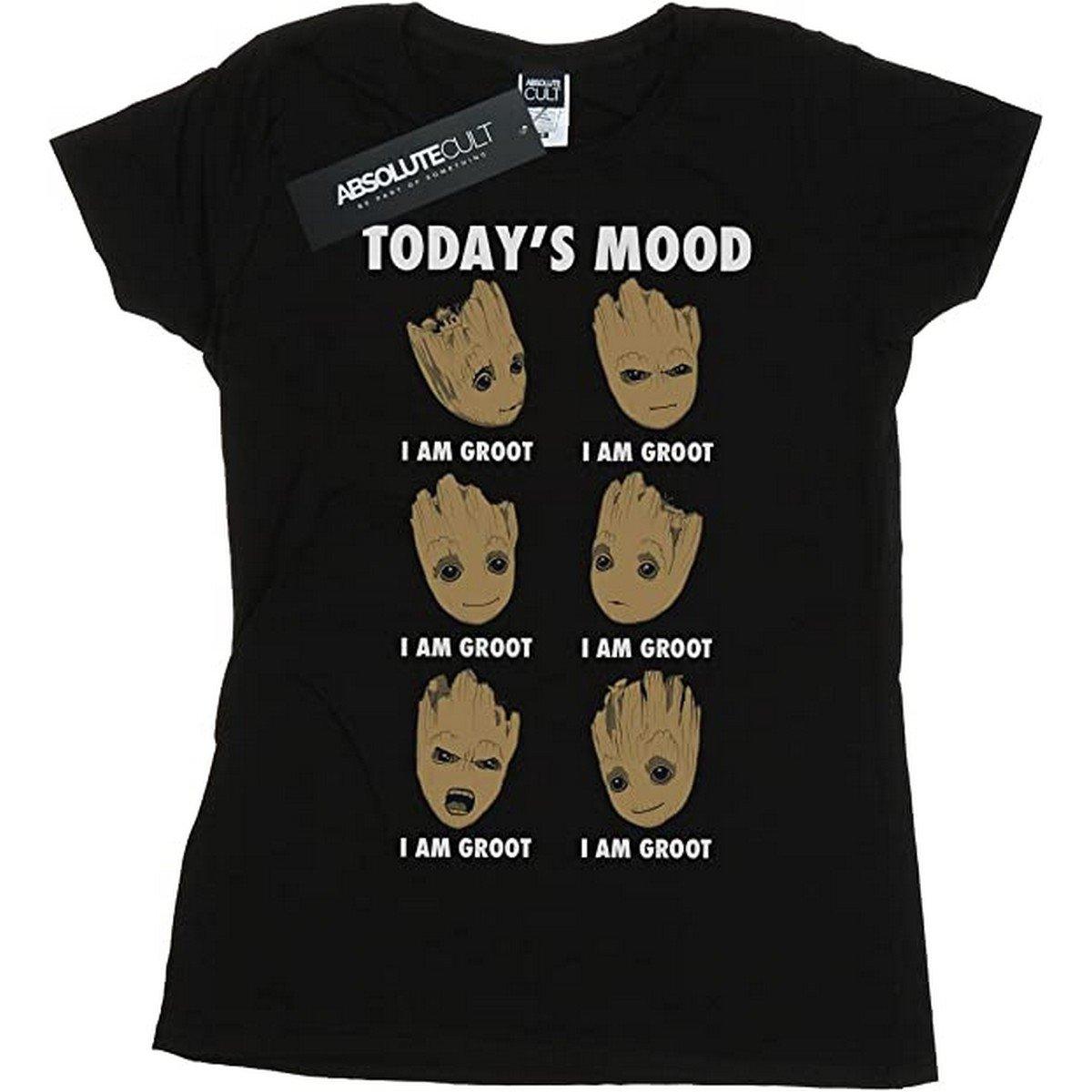 Today's Mood Tshirt Damen Schwarz L von Guardians Of The Galaxy