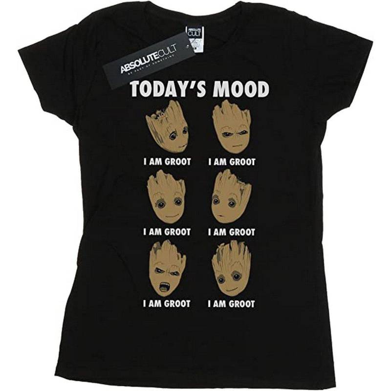 Today's Mood Tshirt Damen Schwarz M von Guardians Of The Galaxy