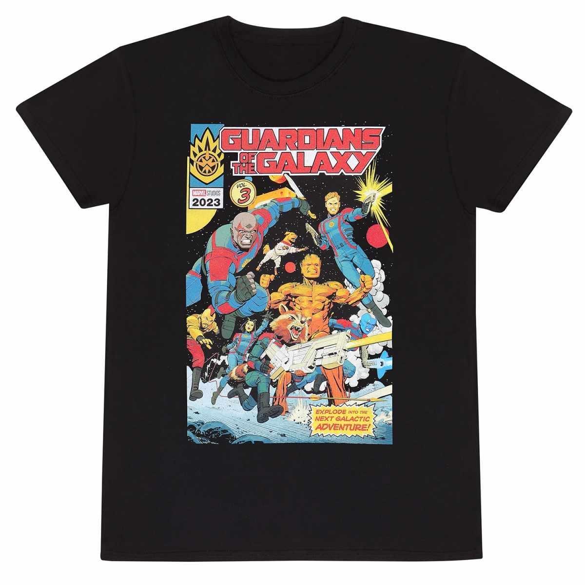 Tshirt Damen Schwarz L von Guardians Of The Galaxy