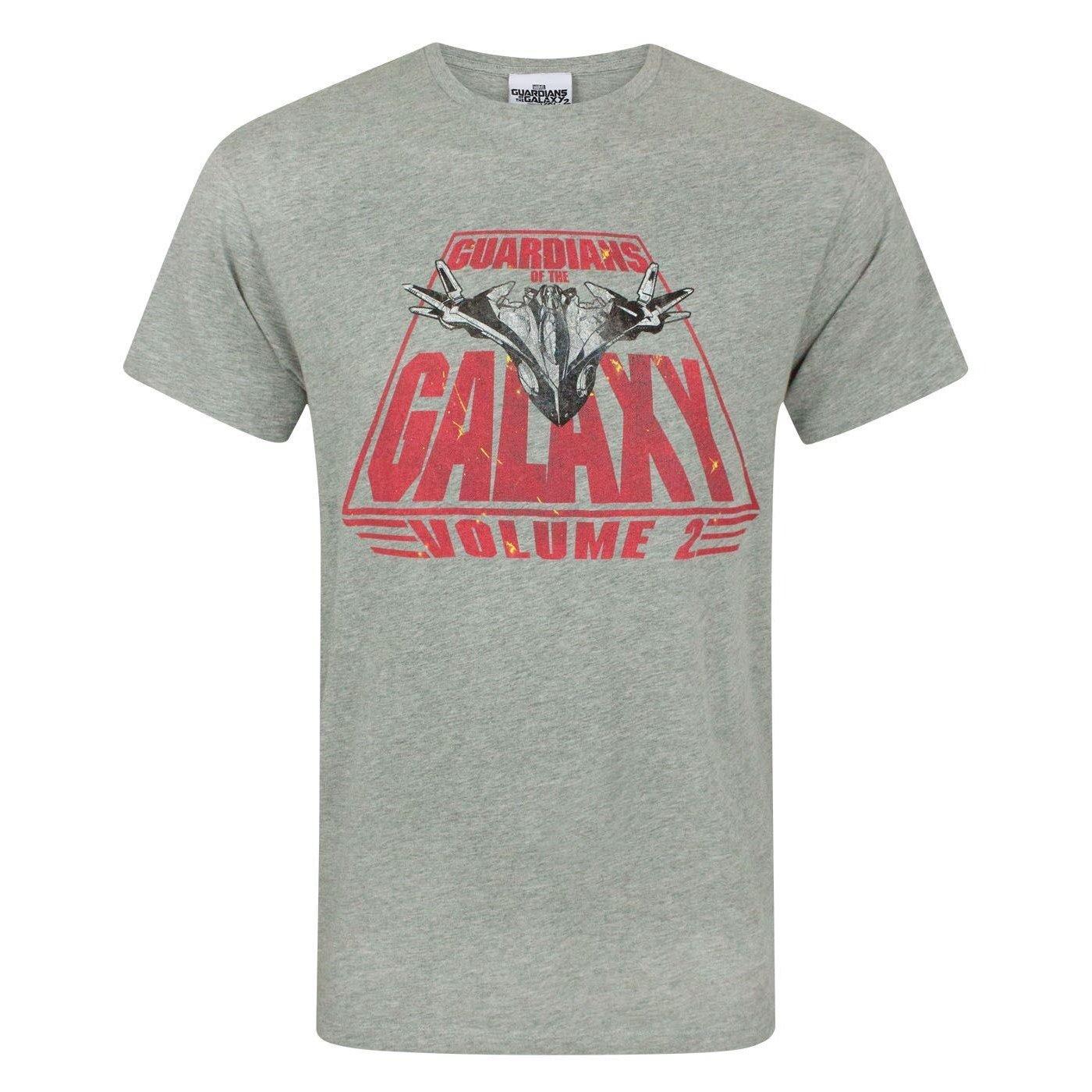 Tshirt Vol 2 Herren Grau L von Guardians Of The Galaxy