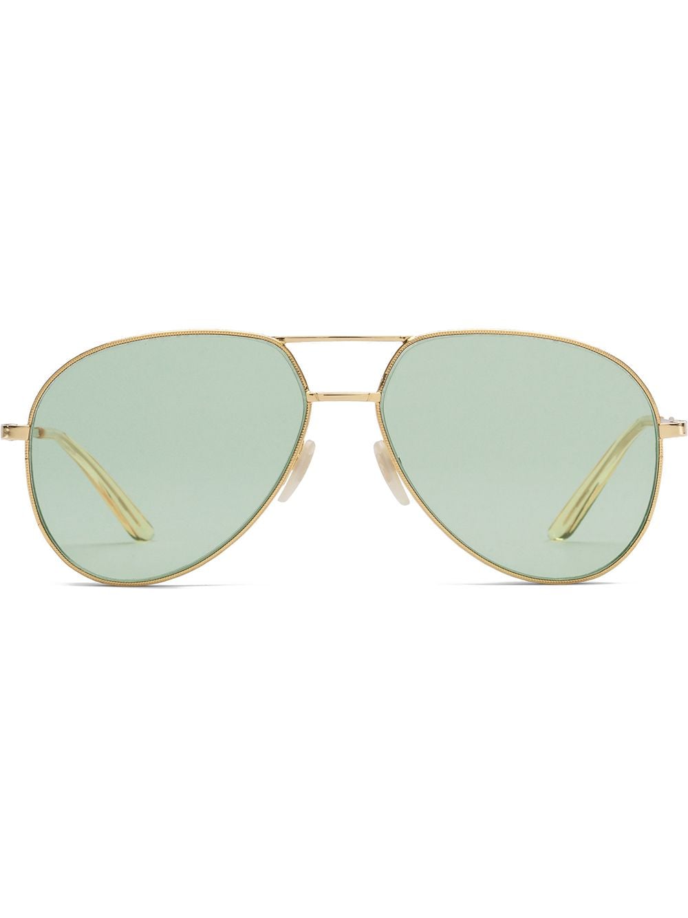 Gucci Eyewear pilot-frame metal sunglasses - Metallic von Gucci Eyewear