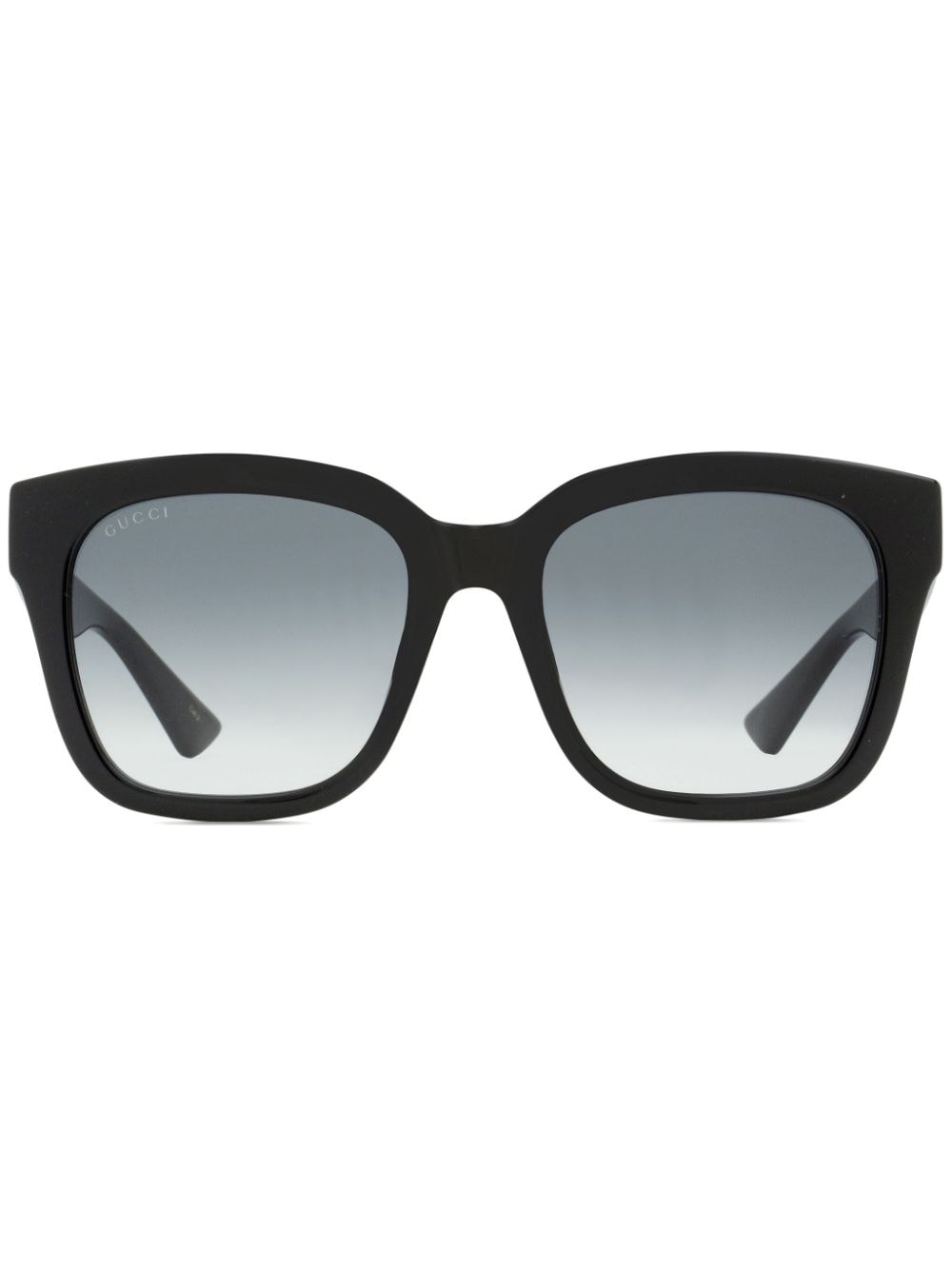 Gucci Eyewear Double-G square-frame sunglasses - Black von Gucci Eyewear