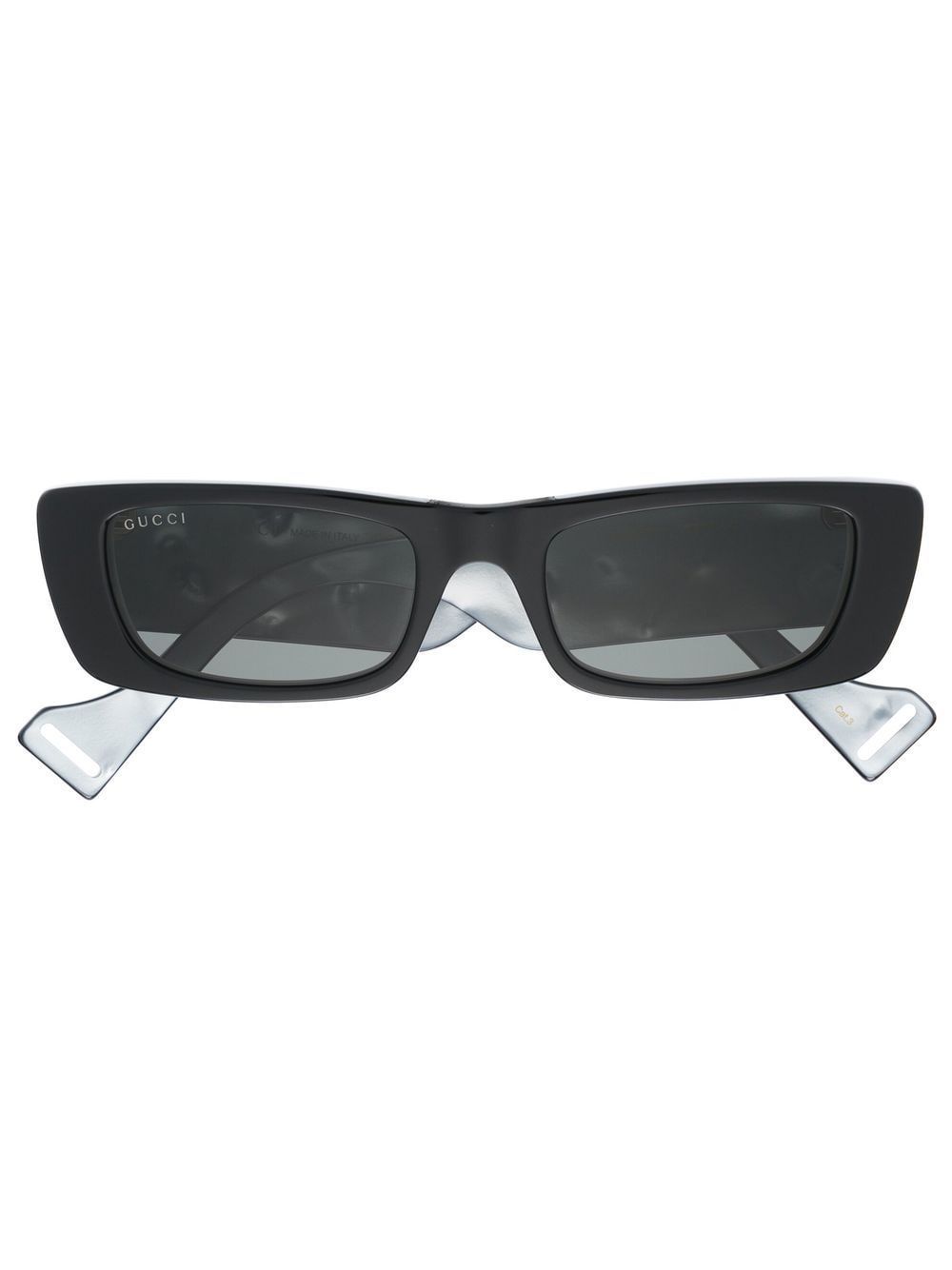 Gucci Eyewear GG0516S rectangular-frame sunglasses - Black von Gucci Eyewear