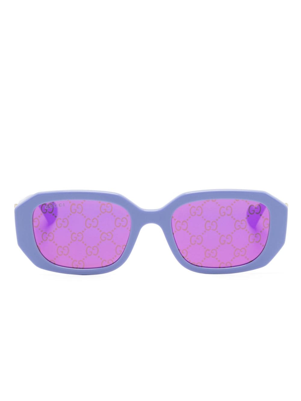 Gucci Eyewear GG1535S round-frame sunglasses - Purple von Gucci Eyewear