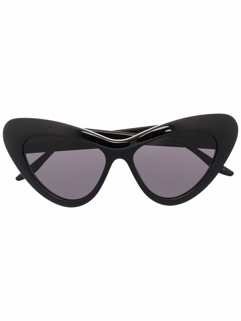 Gucci Eyewear Interlocking G cat-eye sunglasses - Black von Gucci Eyewear