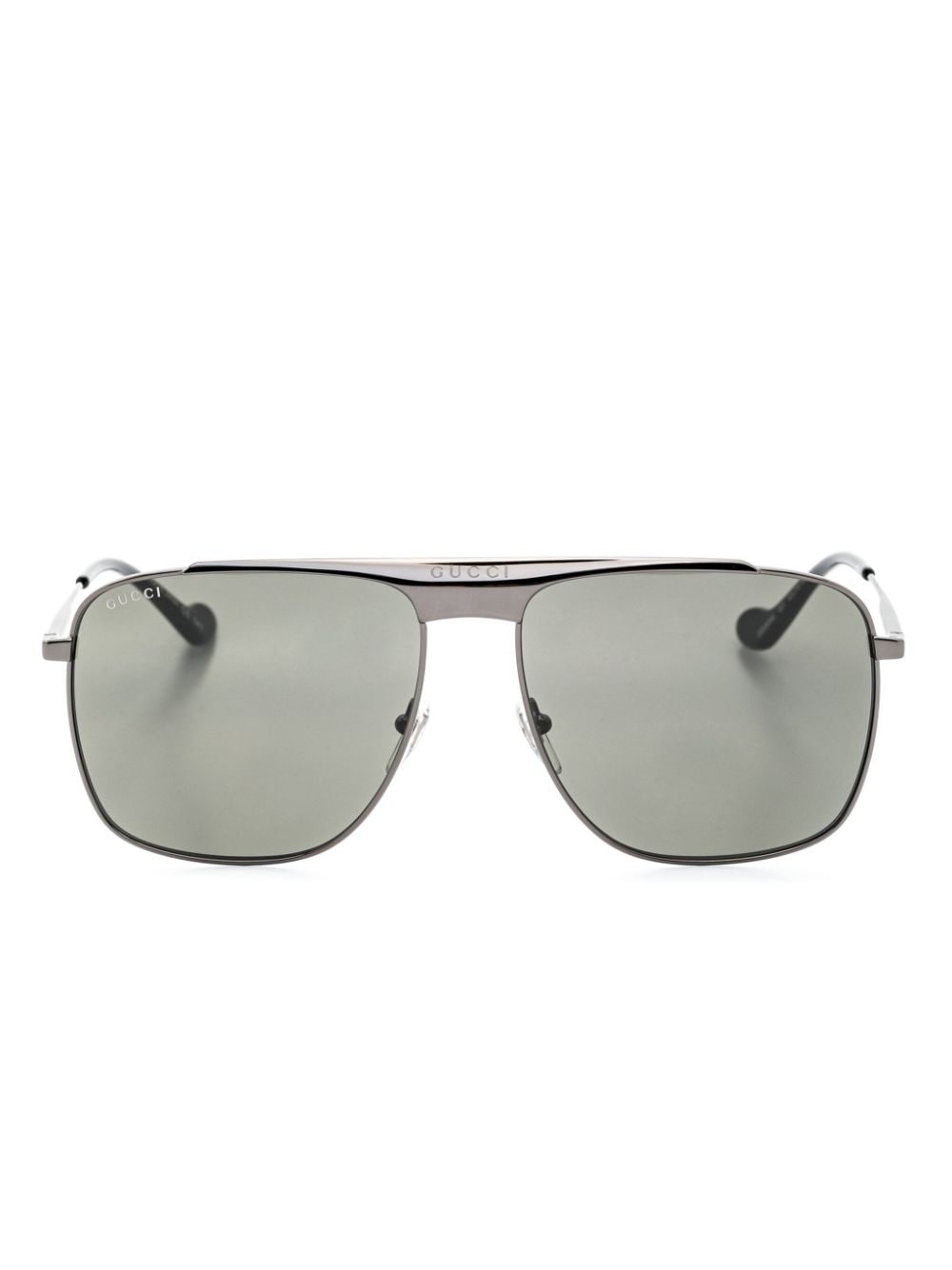 Gucci Eyewear tinted pilot-frame sunglasses - Black von Gucci Eyewear