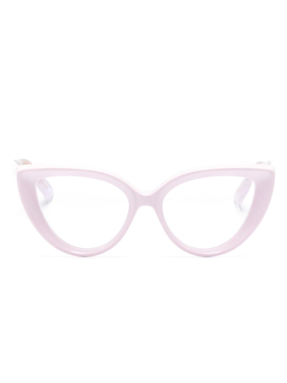 Gucci Eyewear cat-eye frame glasses - Pink von Gucci Eyewear