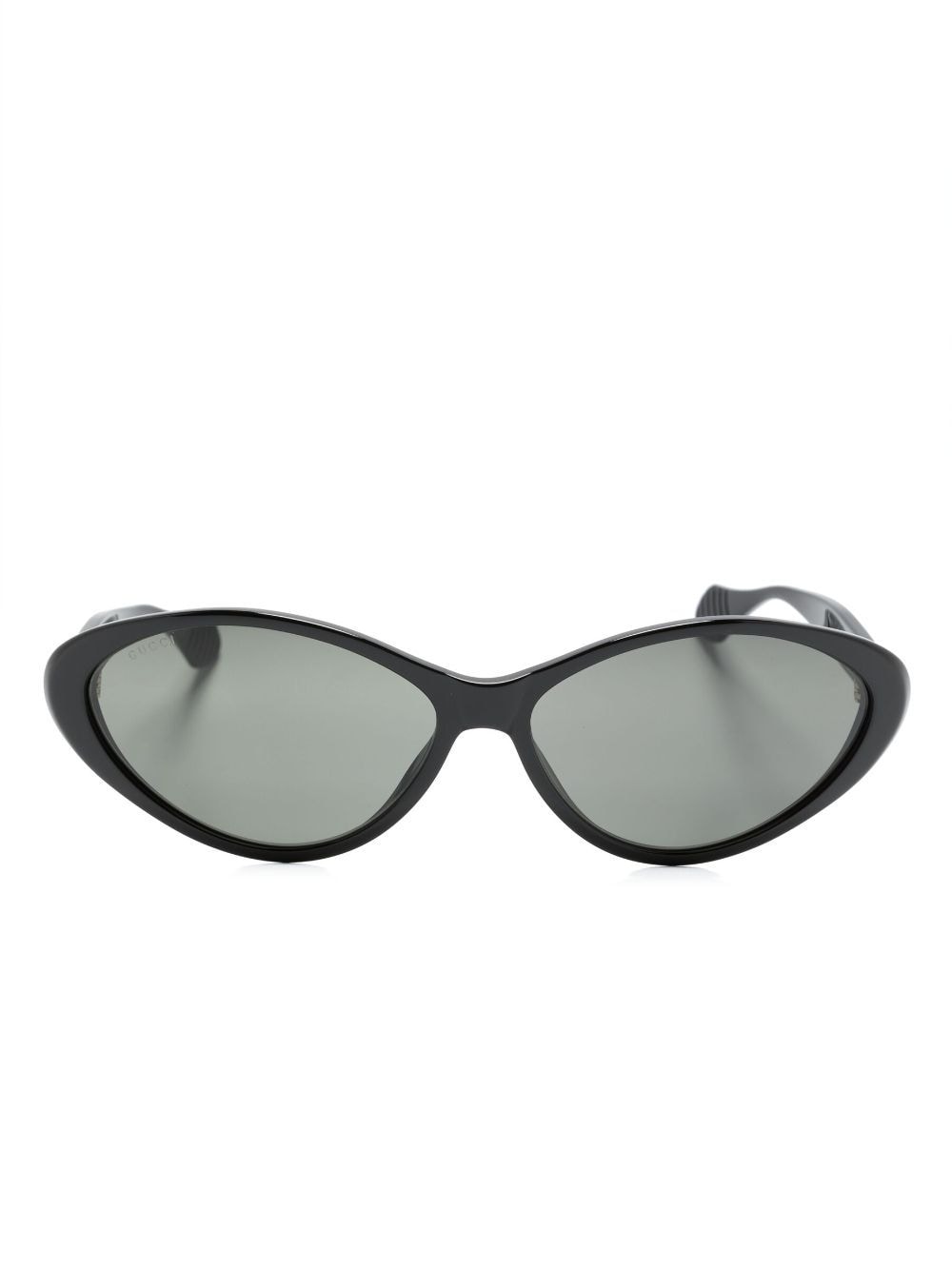 Gucci Eyewear cat-eye frame sunglasses - Black von Gucci Eyewear