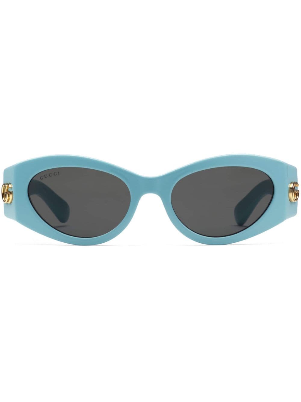 Gucci Eyewear cat-eye frame sunglasses - Blue von Gucci Eyewear