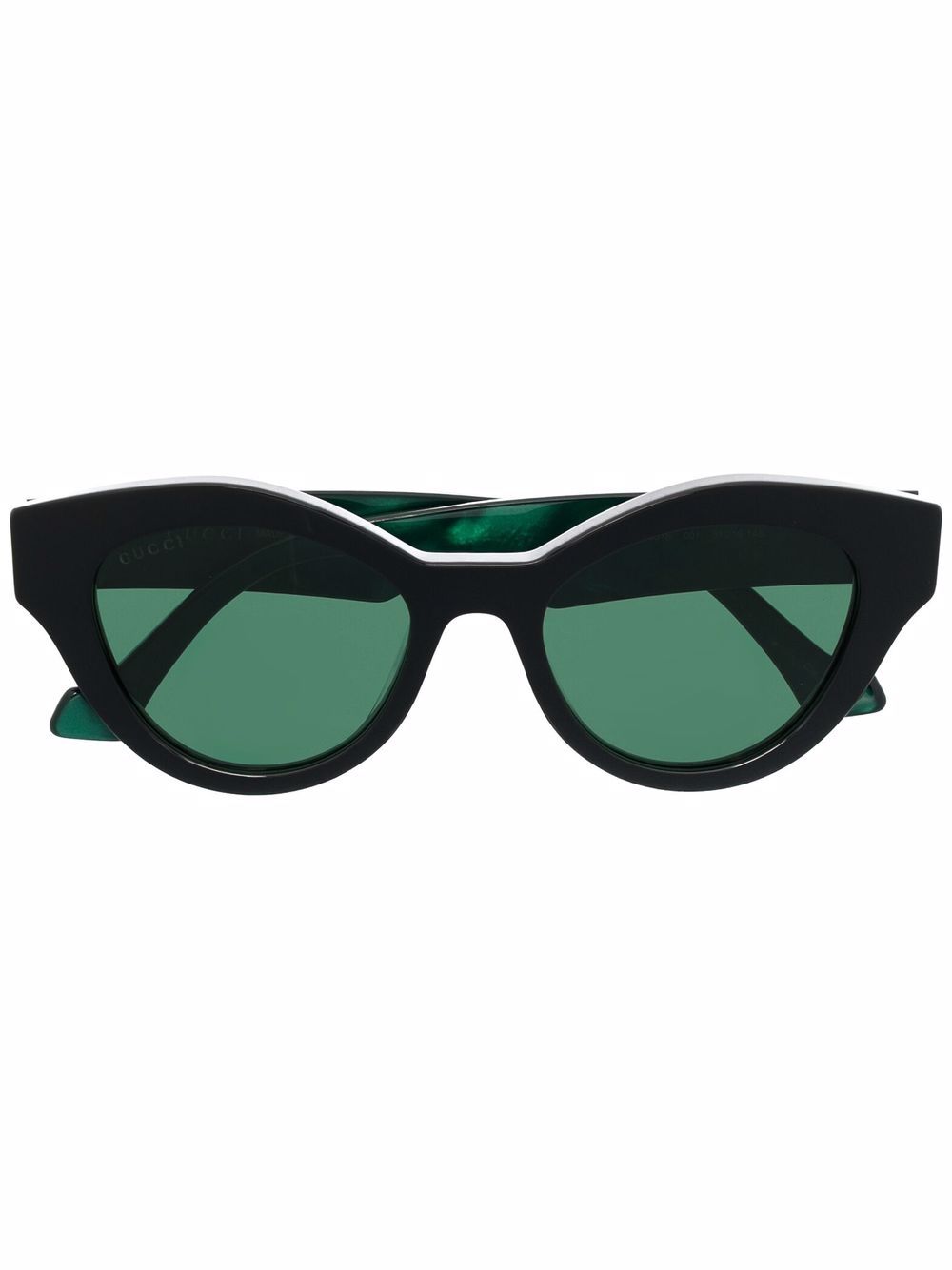 Gucci Eyewear cat-eye tinted sunglasses - Green von Gucci Eyewear