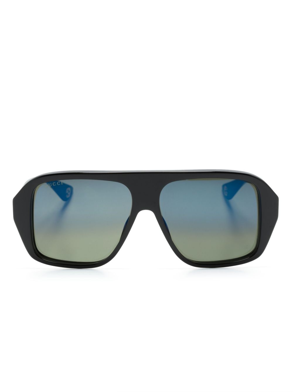 Gucci Eyewear navigator-frame sunglasses - Black von Gucci Eyewear