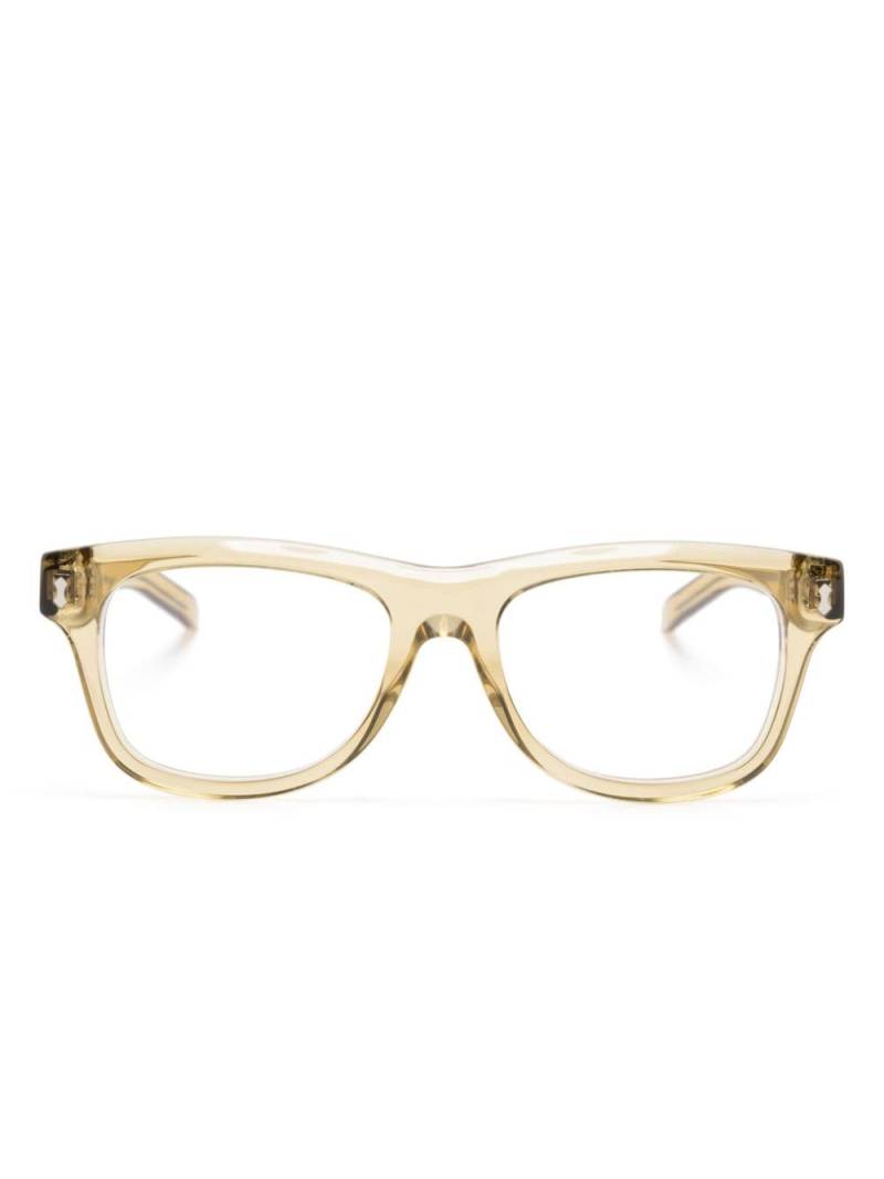 Gucci Eyewear oval-frame glasses - Neutrals von Gucci Eyewear
