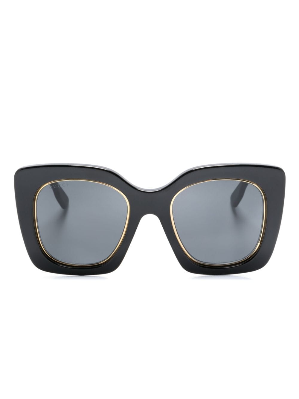 Gucci Eyewear oversize square-frame sunglasses - Black von Gucci Eyewear