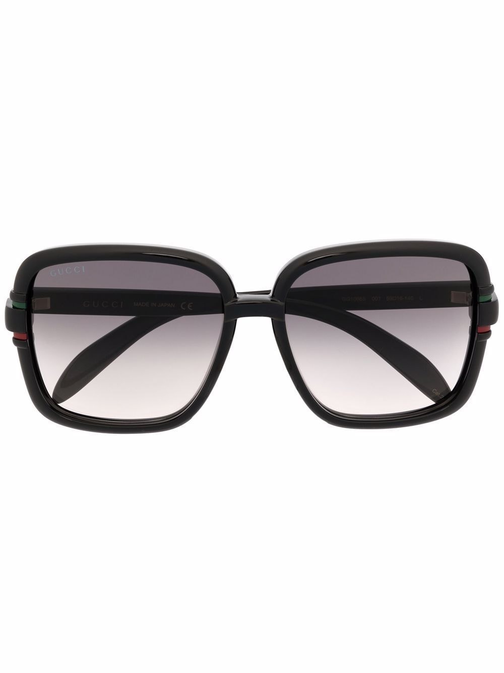 Gucci Eyewear oversized-frame sunglasses - Black von Gucci Eyewear