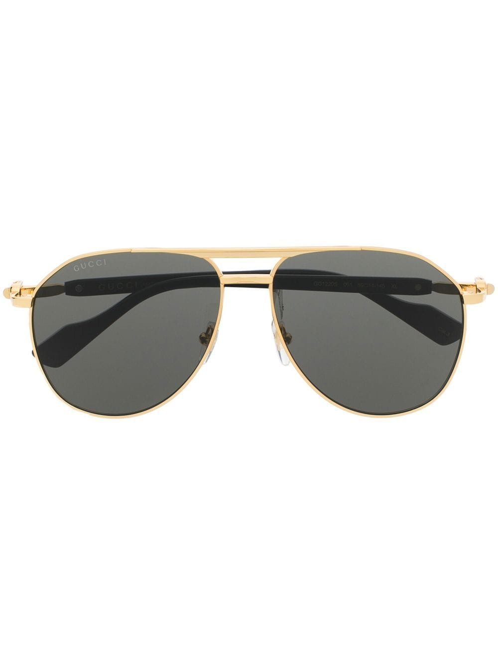 Gucci Eyewear pilot-frame sunglasses - Gold von Gucci Eyewear