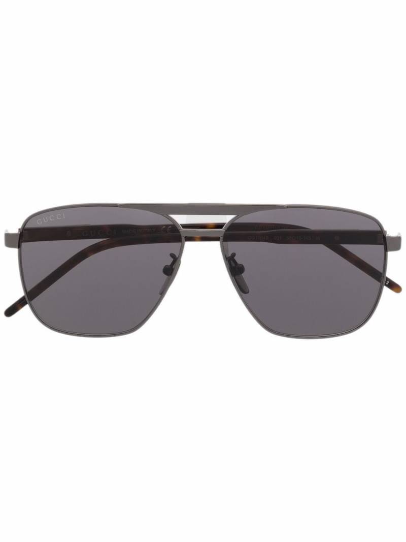 Gucci Eyewear pilot-frame sunglasses - Grey von Gucci Eyewear