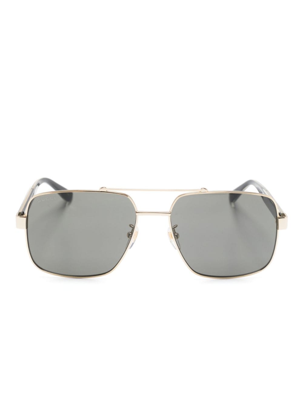 Gucci Eyewear pilot-frame tinted sunglasses - Gold von Gucci Eyewear