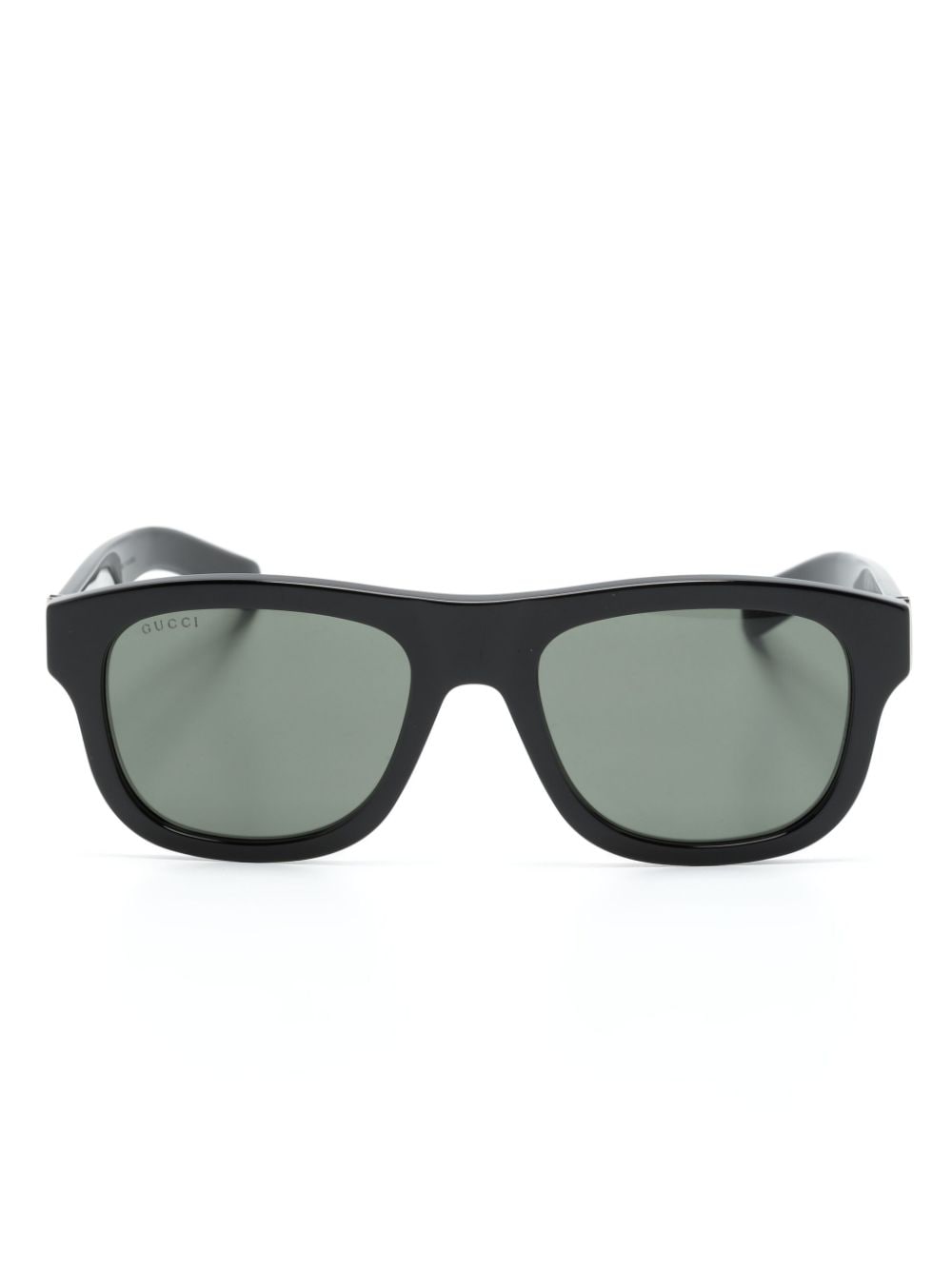 Gucci Eyewear rectangle-frame sunglasses - Black von Gucci Eyewear