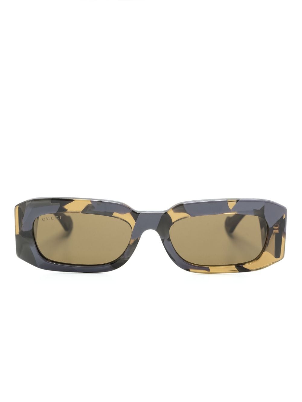 Gucci Eyewear rectangle-frame sunglasses - Purple von Gucci Eyewear