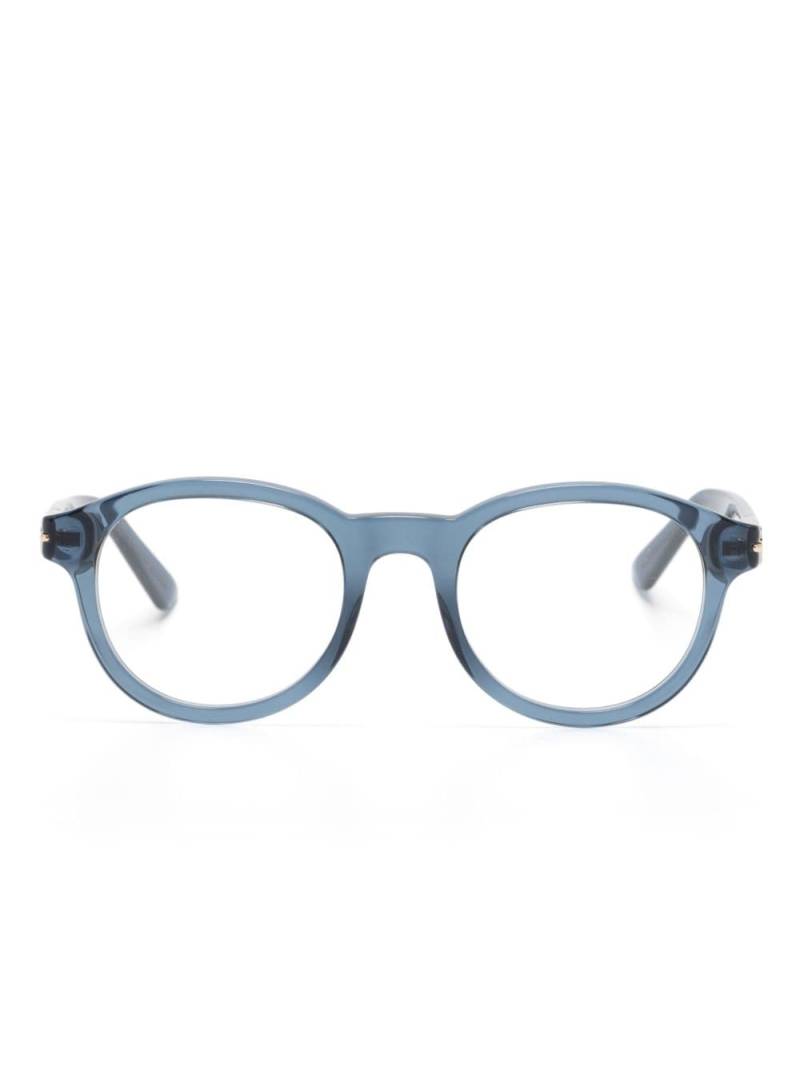 Gucci Eyewear round-frame glasses - Blue von Gucci Eyewear