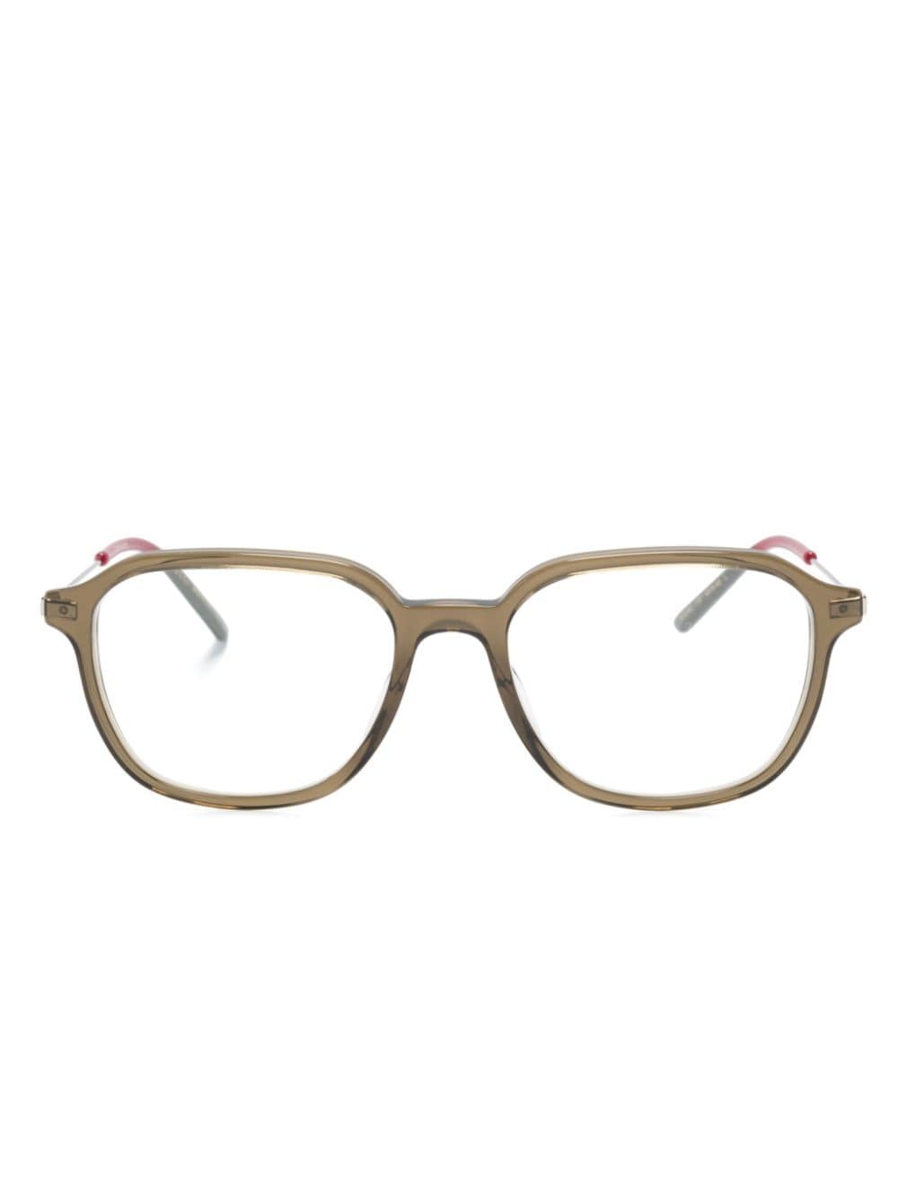 Gucci Eyewear round-frame glasses - Green von Gucci Eyewear