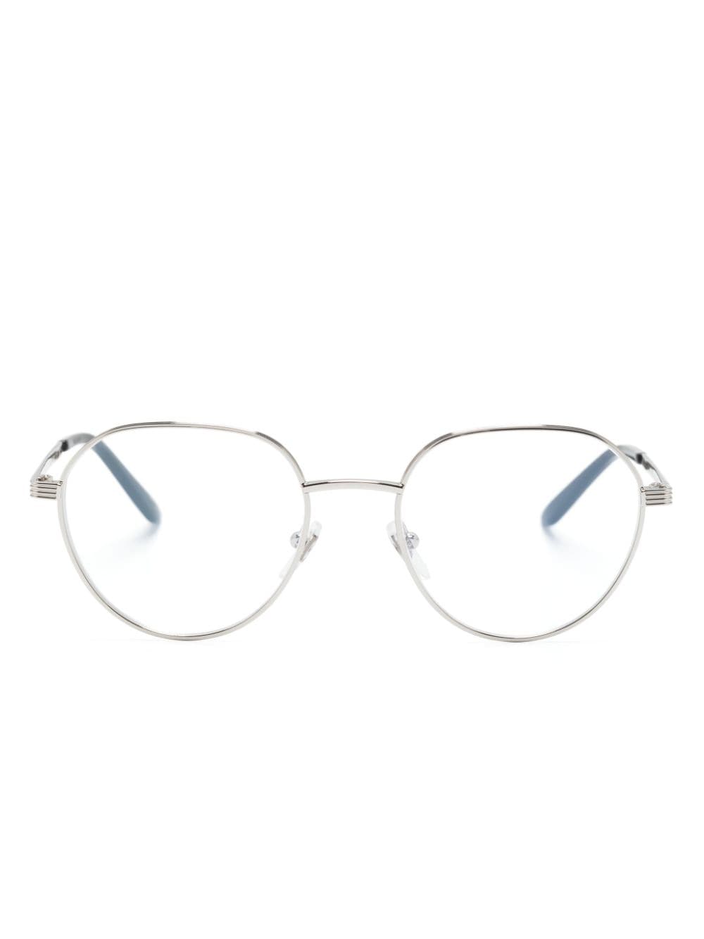 Gucci Eyewear round-frame glasses - Silver von Gucci Eyewear