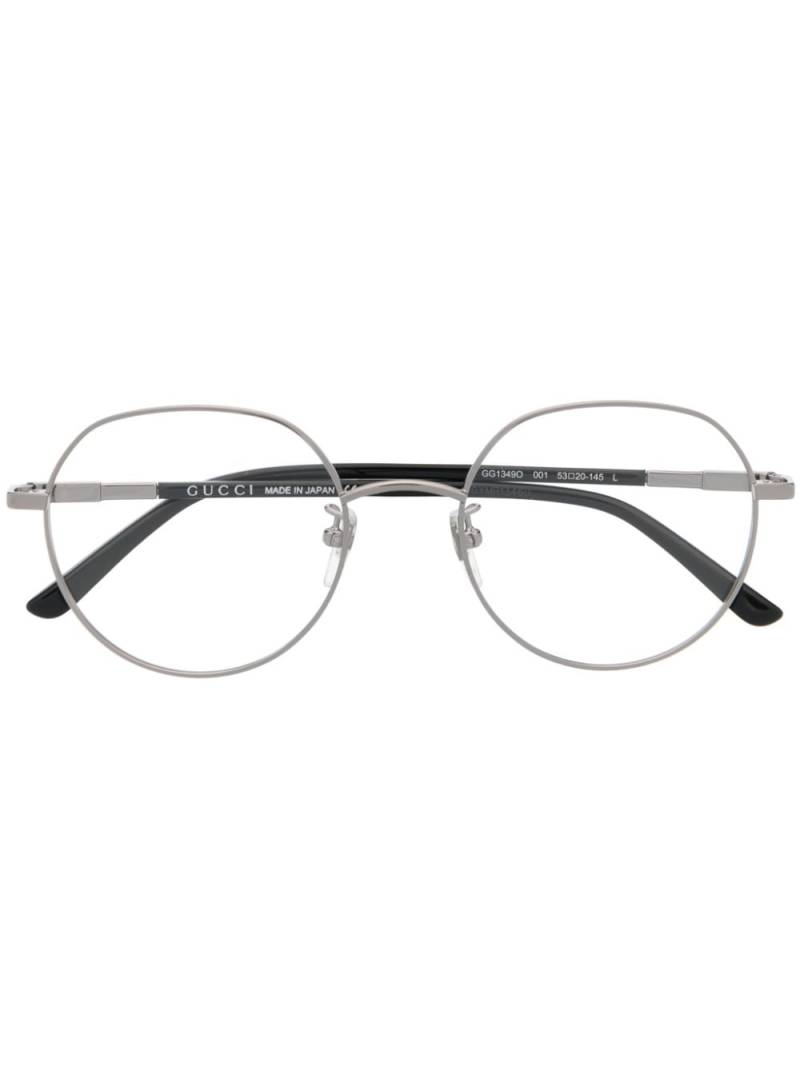 Gucci Eyewear round-frame glasses - Silver von Gucci Eyewear