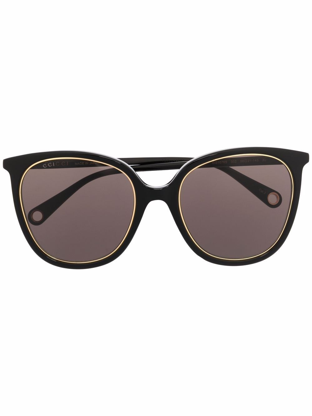 Gucci Eyewear round-frame sunglasses - Black von Gucci Eyewear