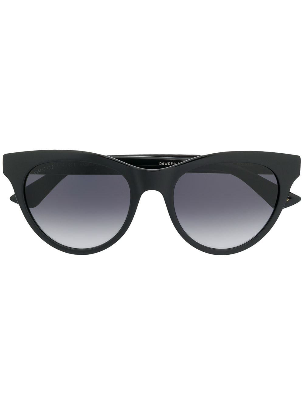 Gucci Eyewear soft round-frame sunglasses - Black von Gucci Eyewear