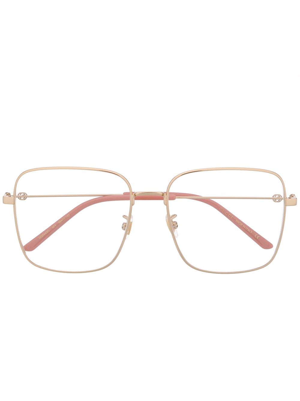 Gucci Eyewear square-frame glasses - Gold von Gucci Eyewear