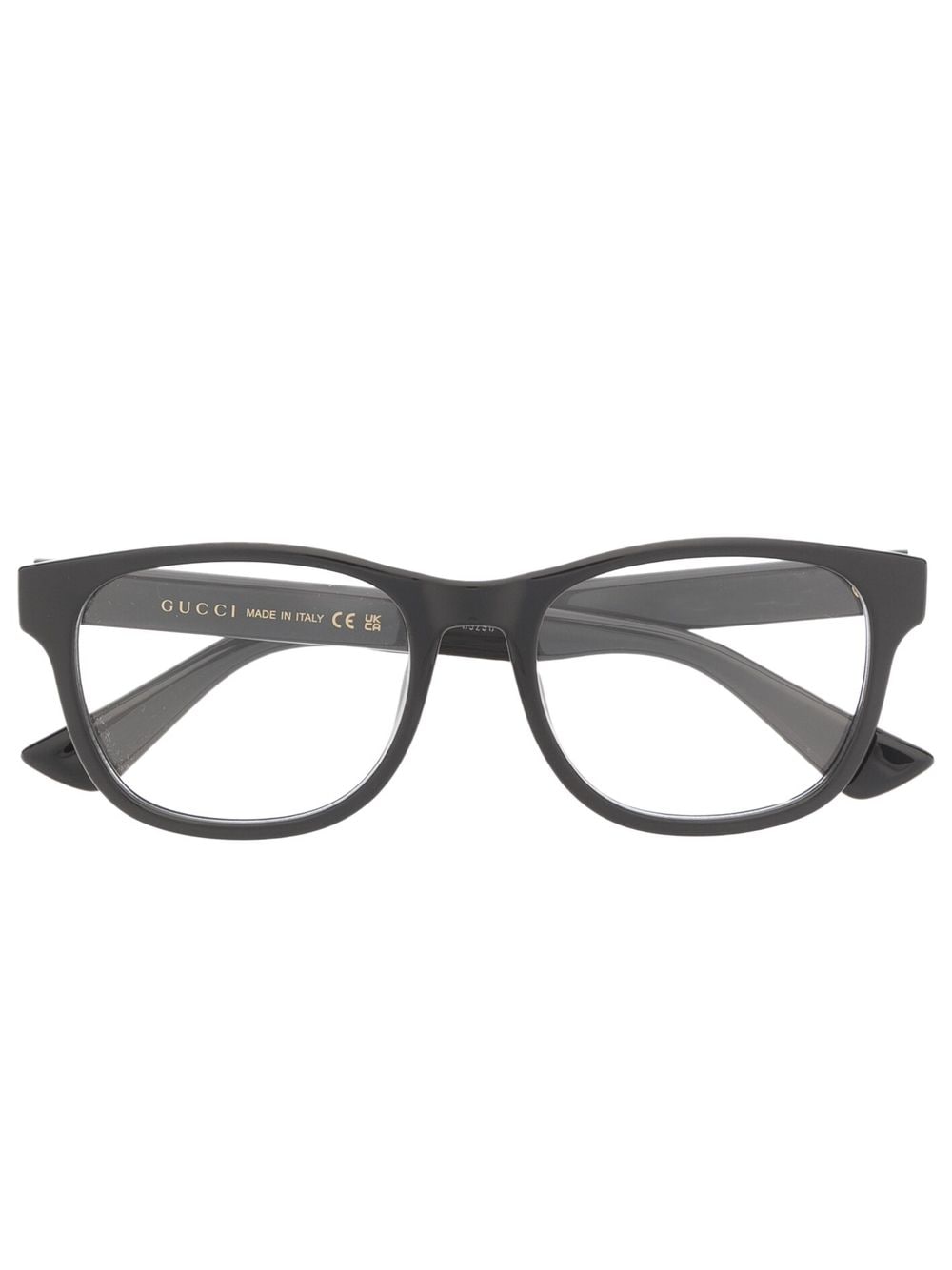 Gucci Eyewear square-frame glasses - Grey von Gucci Eyewear
