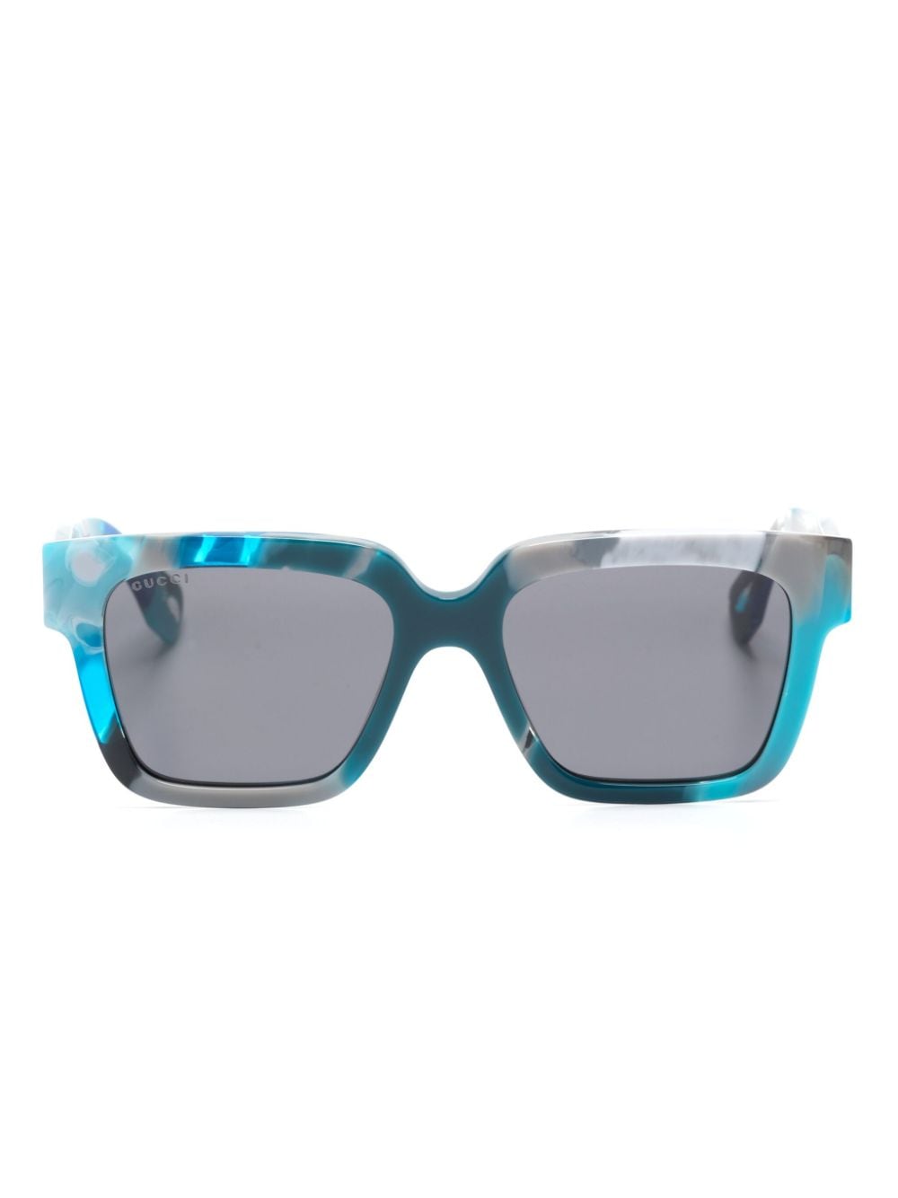 Gucci Eyewear square-frame sunglasses - Blue von Gucci Eyewear