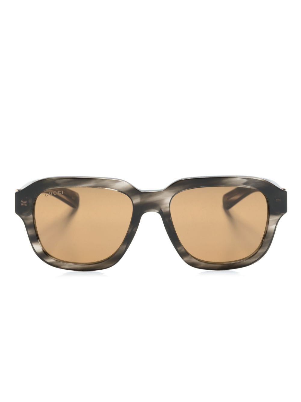 Gucci Eyewear square-frame sunglasses - Brown von Gucci Eyewear