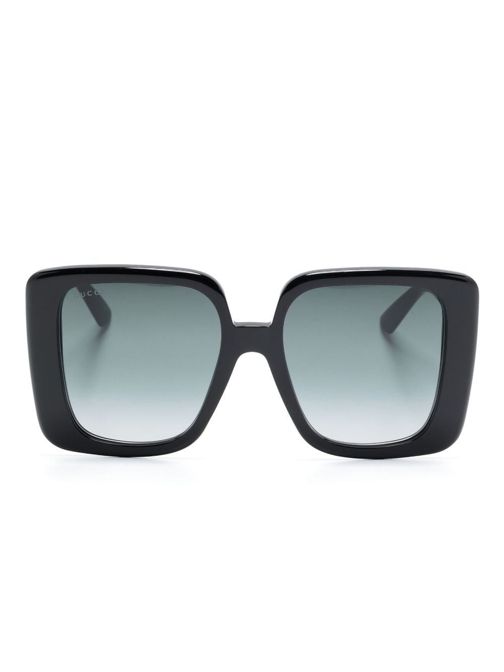 Gucci Eyewear square oversize-frame sunglasses - Black von Gucci Eyewear