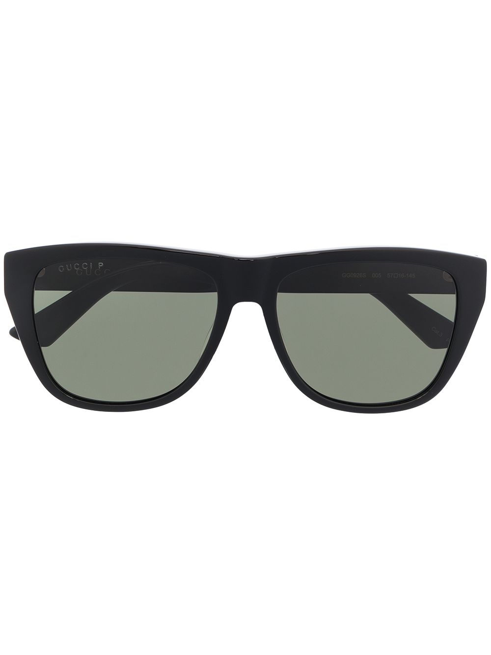 Gucci Eyewear tinted square-frame sunglasses - Black von Gucci Eyewear