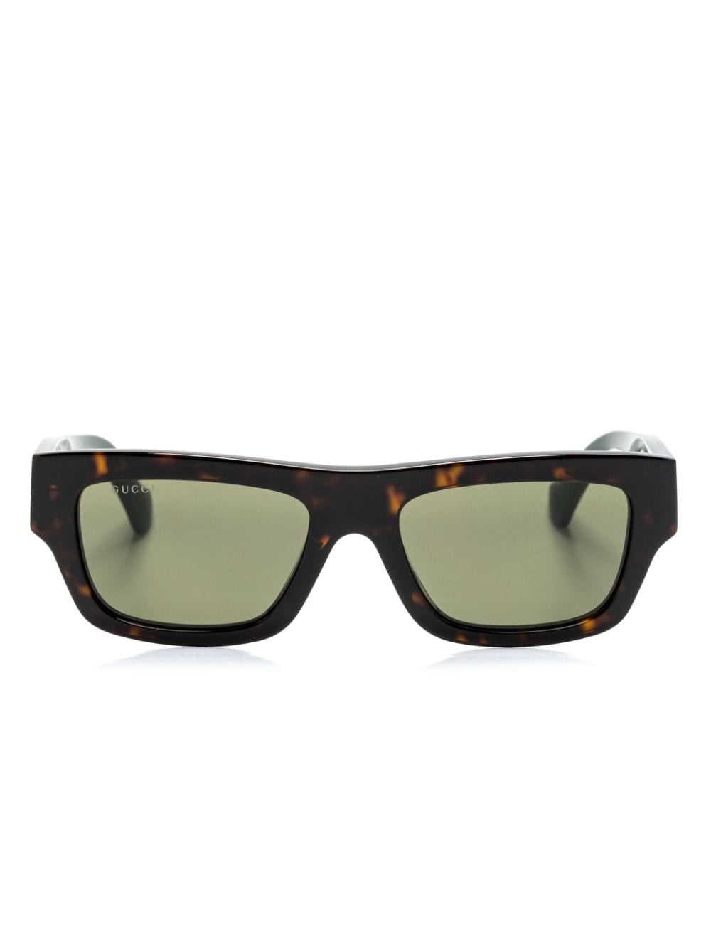 Gucci Eyewear tortoise square-frame sunglasses - Brown von Gucci Eyewear