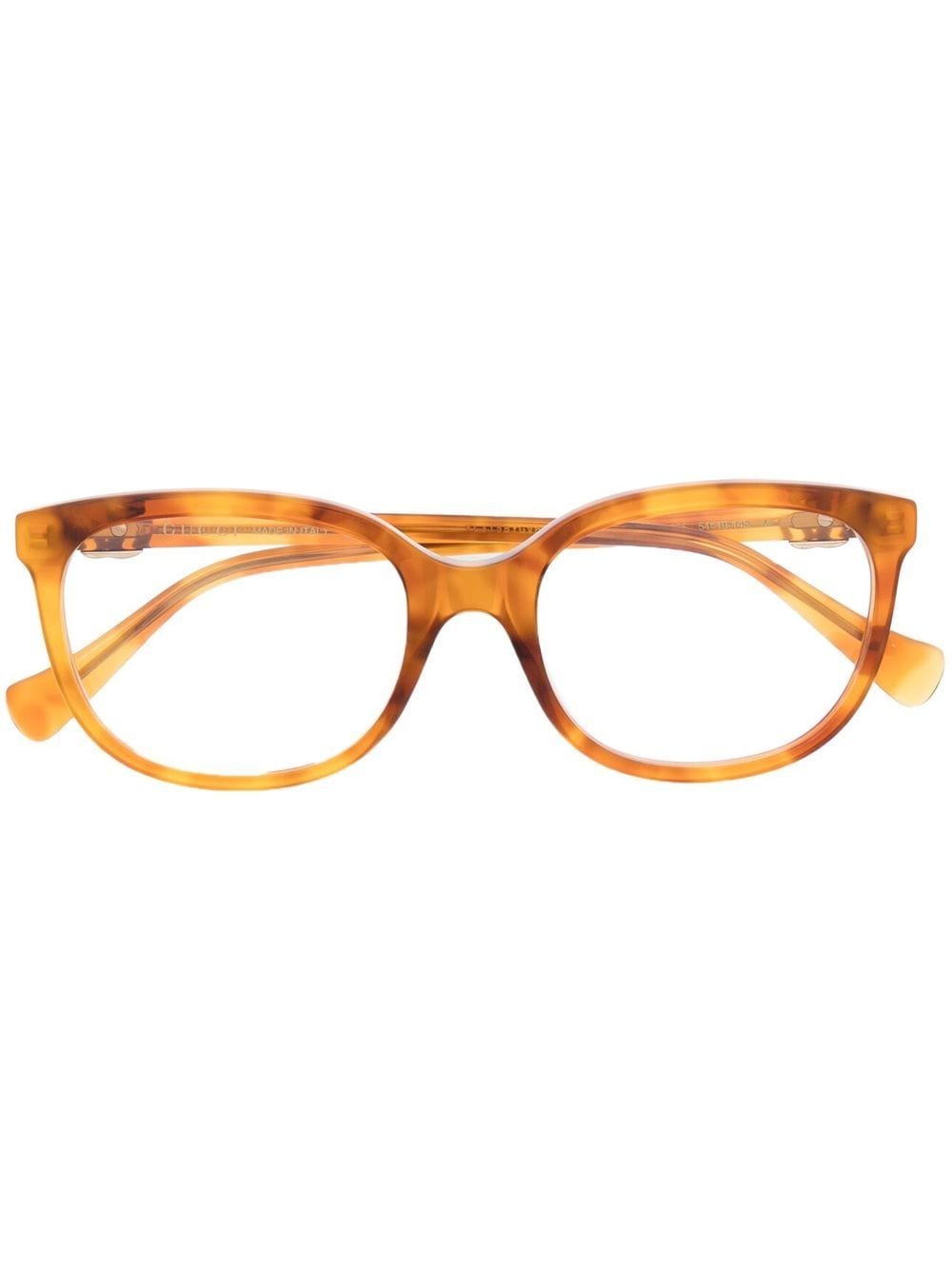 Gucci Eyewear tortoiseshell-effect square glasses - Brown von Gucci Eyewear