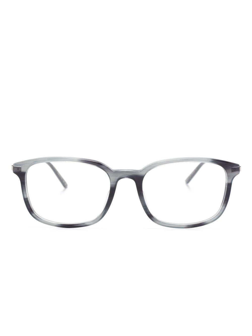 Gucci Eyewear tortoiseshell rectangle-frame glasses - Grey von Gucci Eyewear