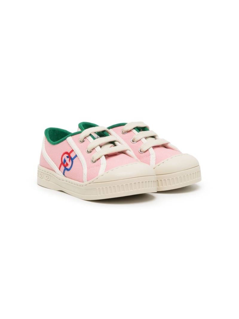 Gucci Kids 1977 Tennis Double G sneakers - Pink von Gucci Kids