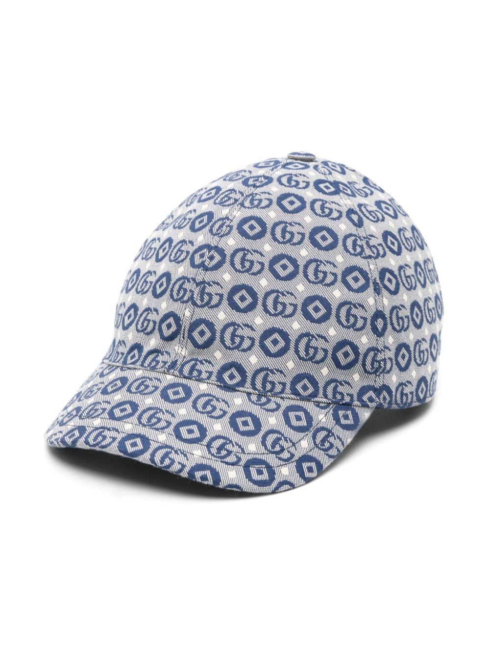 Gucci Kids Double G baseball cap - Blue von Gucci Kids