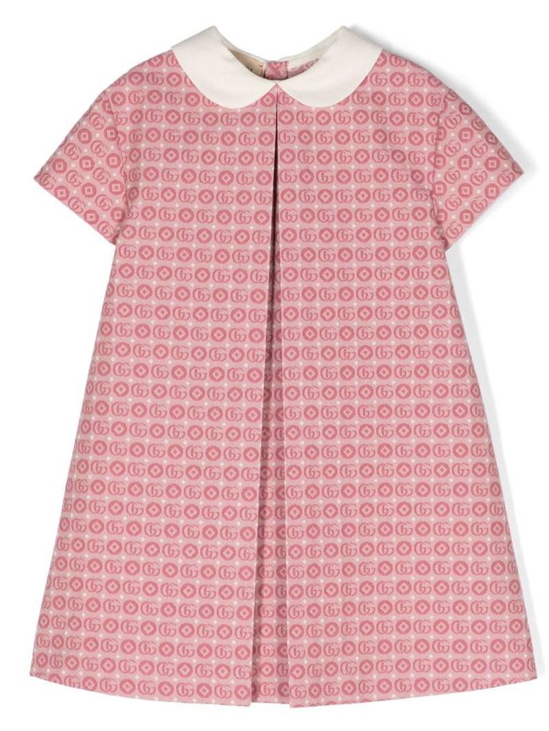 Gucci Kids Double G jacquard dress - Pink von Gucci Kids