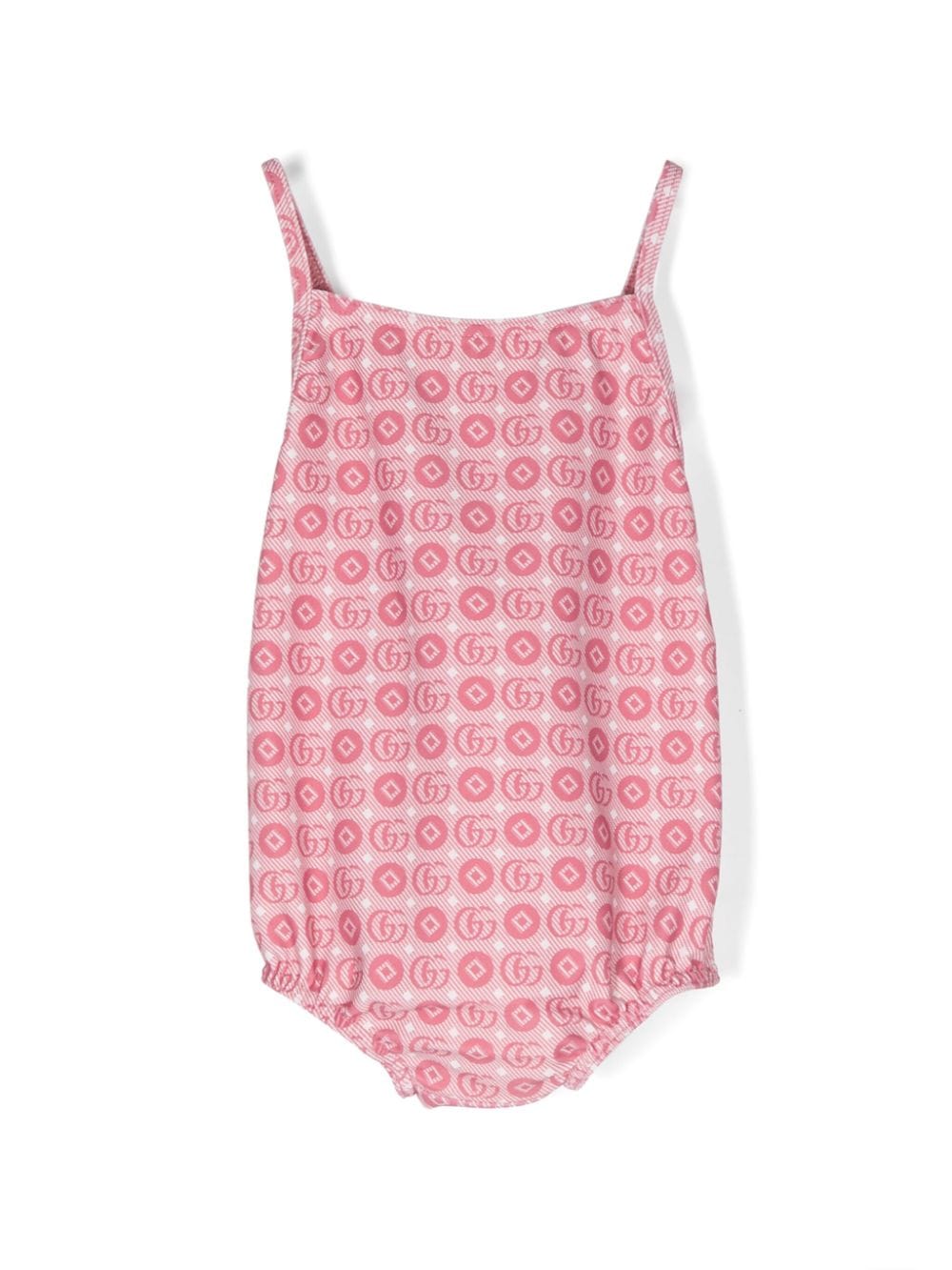 Gucci Kids Double G-logo swinmsuit - Pink von Gucci Kids