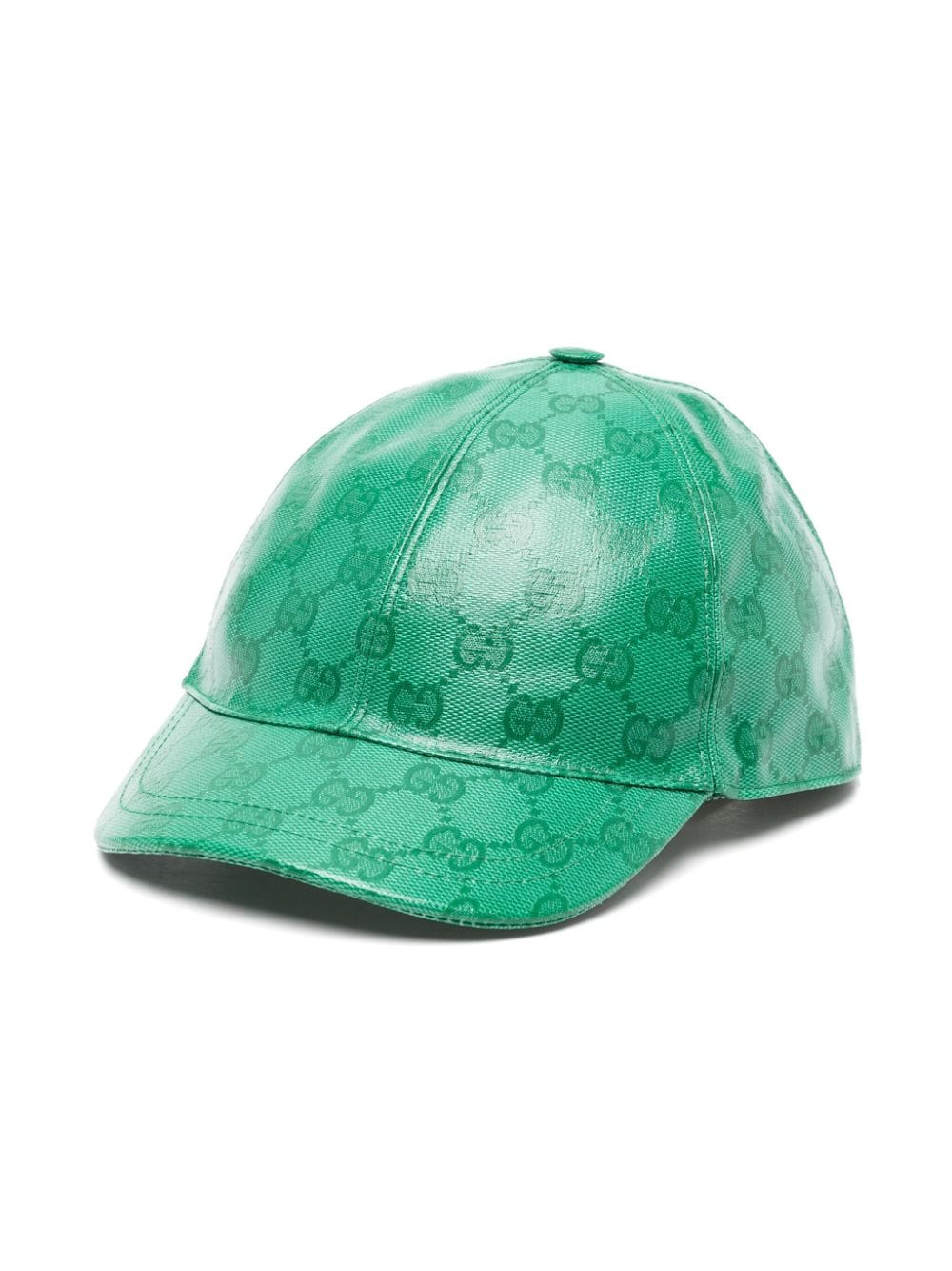 Gucci Kids GG Supreme coated baseball cap - Green von Gucci Kids