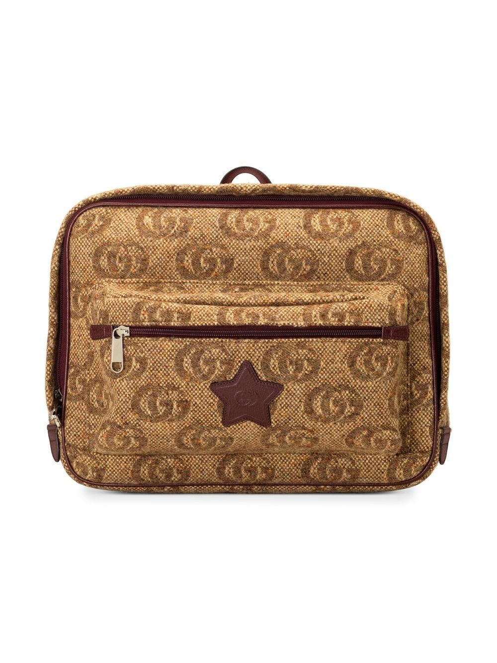 Gucci Kids GG logo-print tote - Brown von Gucci Kids